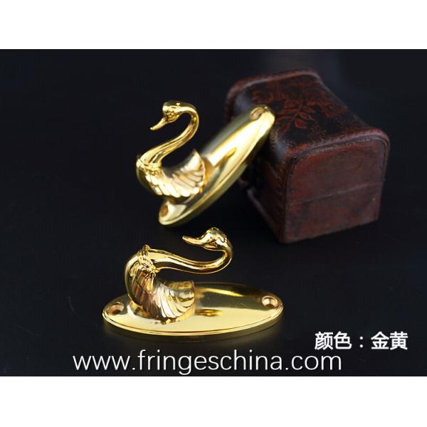 High quality classical customized metal zinc alloy curtain hooks for home decorations