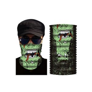 Hair Wrap Polyester Microfiber Large Biker Face Bandana