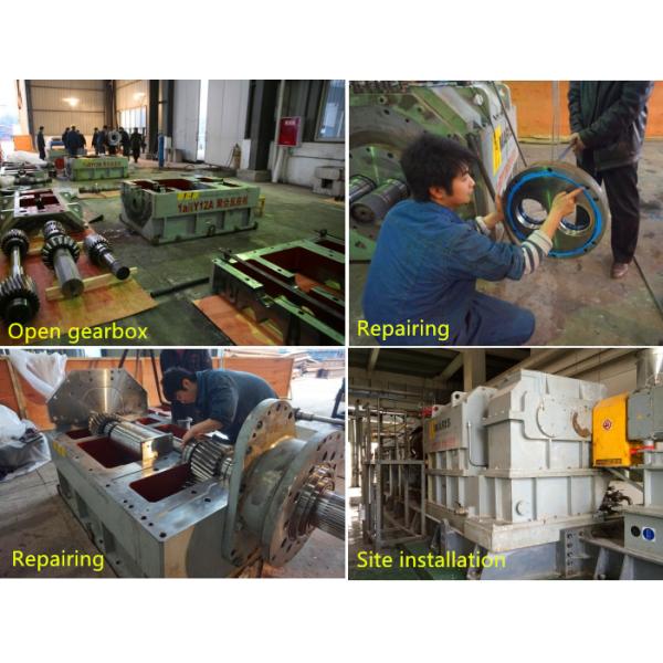 TM 223 Maris POM Polymerization Extruder Gearbox Repair Service ISO Approvel