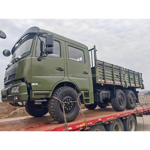 Professional Dongfeng Green Color Single Cabin Double Cabin 4x4 6x6 Cargo Truck