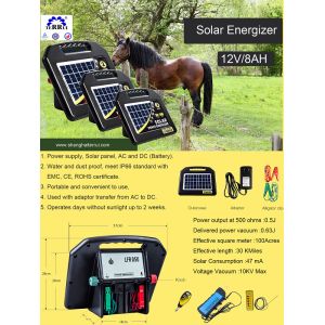 Electric Fencing Circuit Diagram Farm Solar Energizer High Strength