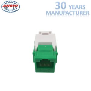 CAT6 RJ45 Keystone Jack With Dust Cover