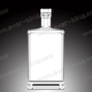 Customization Screen Printing 375ML Glass Liquor Bottles
