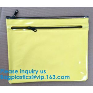 China Custom Made Clear Plastic Vinyl Pvc A4 File Bag With Slider k,Vinyl PVC Bags With Slider Zipper, BAGEASE, BAGPLAST on sale