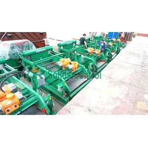 China Api Standard Linear Motion Shale Shaker Oilfield Solid Control 1.5kw * 2 Motor Power on sale