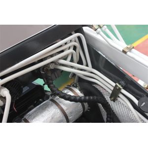 hy380 mini skid steer loader with hydraulic breaker, mini loader with hammer,