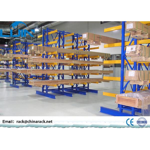 Buy Warehouse Cantilever Storage Racks 200-2500kg / Arm Load Long Section Steel at wholesale prices