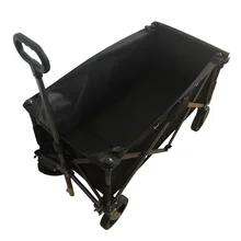 Buy Steel Frame Foldable Wagon Cart Constructed With 600D Oxford PVC Cloth Material at wholesale prices