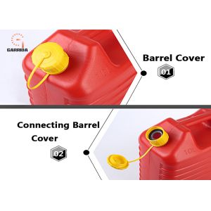 ABS Plastics Auto Fuel Tanks Jerry Can Antistatic Engineering Grade 5L 10L 20L