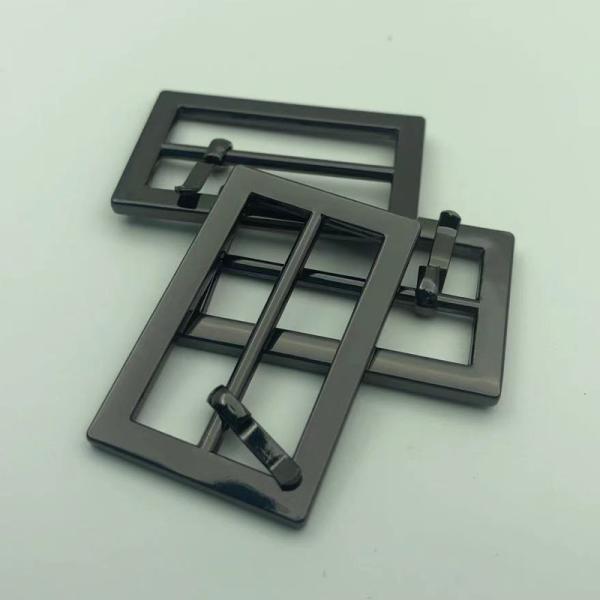 Buy Customized 25mm Nickel Needlepoint Belt Buckle With Electroplating at wholesale prices