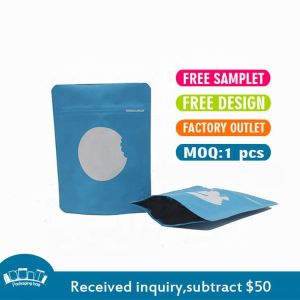 VMPET Stand Up Plastic Pouch Packaging