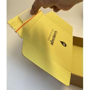 6C Kraft Medicine Box Printing Pantone CMYK Glossy Lamination Box