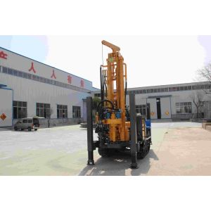 Backyard Water Well Drilling Rig With Crawler Driving Gear