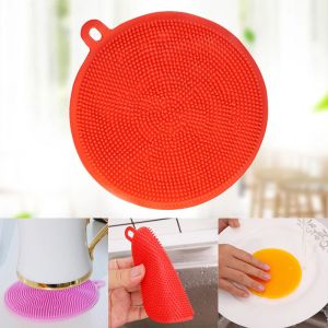 Quality Heat Isolated Silicone Brush Mat Multifunctional For Kitchen Pot for sale