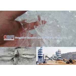 Vegetable / Fruit Processing Plate Ice Machine Low Electricity Power Consumption