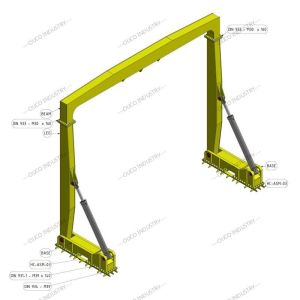 35 TON SWL Marine A Frame for OSV Vessel