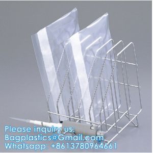 Laboratory Stomacher Bag Rack, Sampling Bag Rack, Sterilization Pouches, Professional Surgical Instrument Cleaning