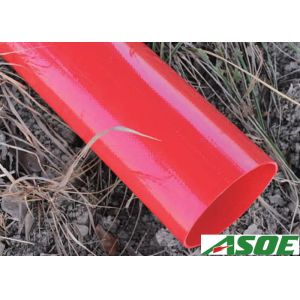 Quality Weathering Resistance Red TPU Layflat Hose Excellent Cold Flexibility for sale