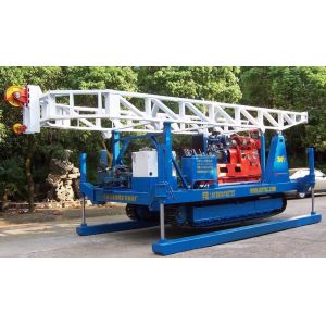GXY-2BL Construction Crawler drilling Rig With Two Reverse Speed Hydraulic Chuck