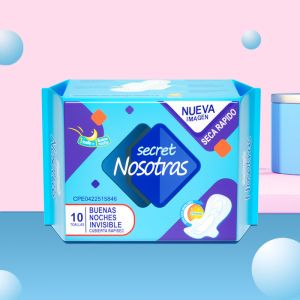 New Design Free Samples Disposable Night Use Long 285mm Sanitary Pads For Women