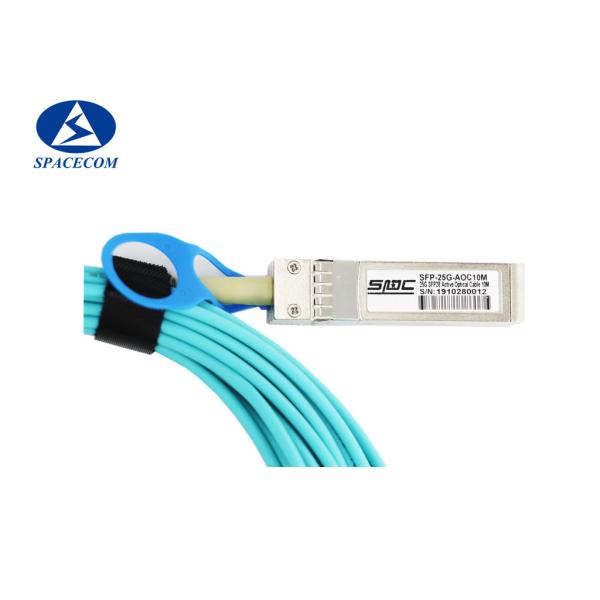 Buy SFP28+ To SFP28+ Active Fiber Cable 25G RoHS6 Compliant at wholesale prices