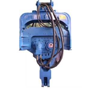 HT produces and sells 15-18 ton excavator vibratory pile hammers,the weight is 1