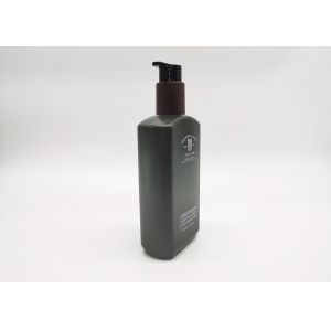 Silk Screen Printing Gradient Black Hdpe Plastic Bottles