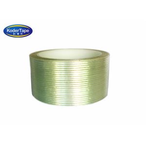 Fiberglass Mesh Filament Tape Heat Resistant Adhesive For Fridge