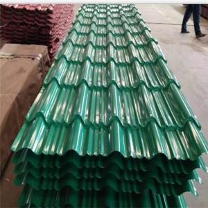 Quality High Strength Corrugated Galvanized Iron Sheet , Curved Galvanised Roofing Sheets for sale