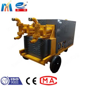 China Hydraulic Double Cylinder Cement Grouting Pump Wear Resistant on sale
