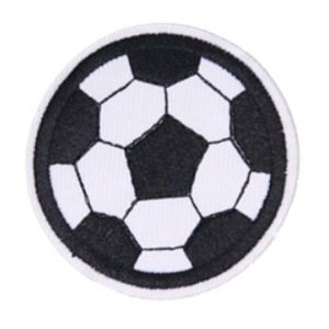 ODM Ballistic Nylon Football Sports Team Patches For T Shirt Shoes