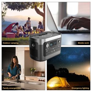 110V 230V Portable Solar Powered Generator Storage Energy Solar Power System