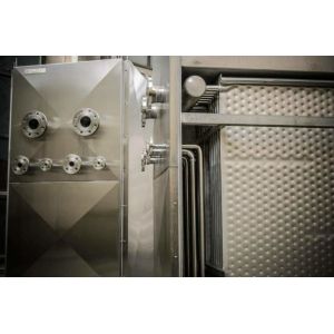 China Energy Saving 2x5m Thermo Plate Falling Film Chiller on sale