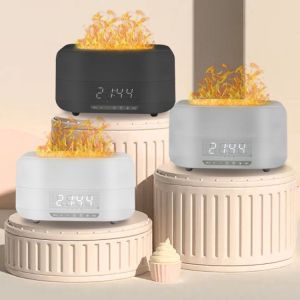 HOMEFISH 400ml Ultrasonic Flame Air Humidifier With Bluetooth