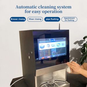 Stainless Steel Coffee Dispenser Machine With Self-Cleaning Feature