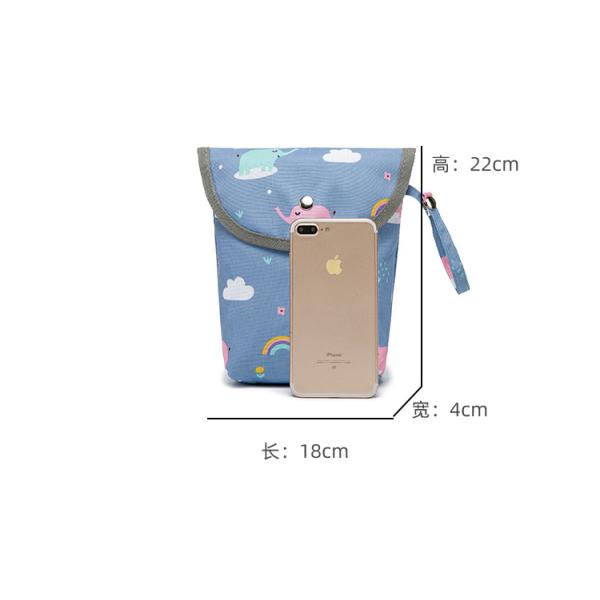 Wholesale Infant Cloth Toilet Diaper Bag Mini Waterproof Wet Dry Package for Baby Nappy Pouch Reusable Bag