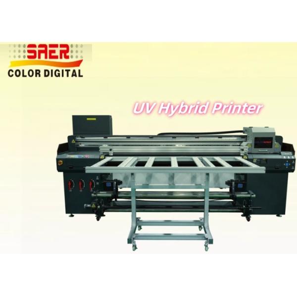 SAER Super Discounts Large Format Roll to Roll & Flatbed UV Hybrid Printer