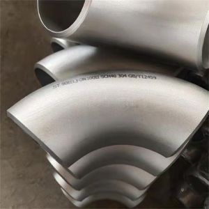 Alloy Steel Pipe Fittings 90 Elbow BW TO B16.9 EEMUA 146 SEC.1 8" WT=4.5 Mm Cuni