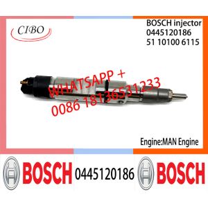 BOSCH 0445120186 51101006115 Neutral Fuel Injector Assembly 0445120186