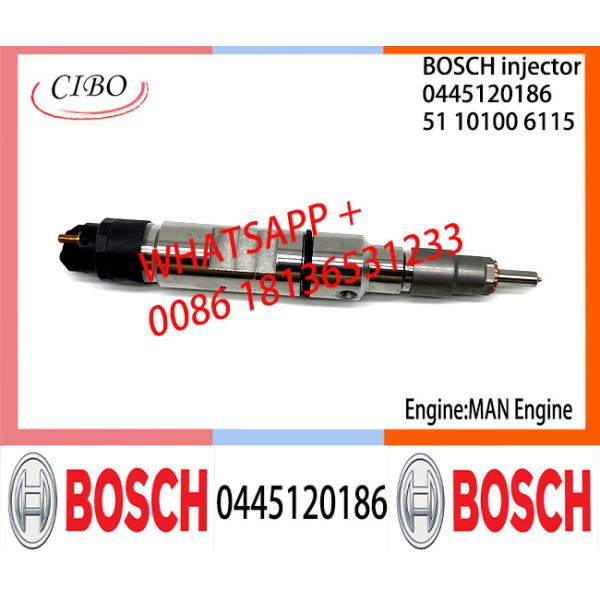 BOSCH 0445120186 51101006115 Neutral Fuel Injector Assembly 0445120186