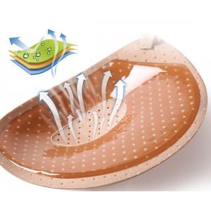 Wholesale V-shaped Push up Silicone pads padded strapless Brassiere