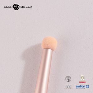 Double Ended Individual Makeup Brushes With Synthetic Hair And Sponge