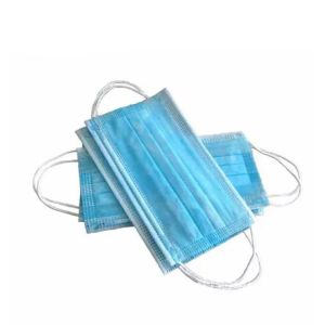 Breathable Disposable Face Mask , Safety Breathing Mask For Office / School