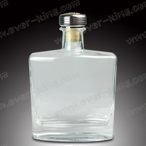 China ISO9001 Square shaped Luxury Spirits Brandy Glass Bottle on sale