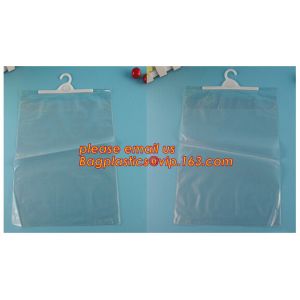 biodegradable Clothes Underwear PVC Packaging Bag With Hook Display Bikini