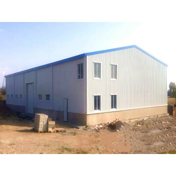 Buy Commercial Steel Frame Storage Shed With Mezzanine at wholesale prices