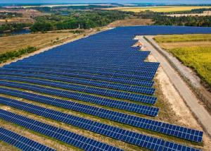 Quality Simple Structure Single Axis Solar Tracker Solar Tracking System for sale