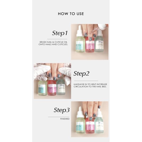 Moisturizing Nourish Nail Cuticle Oil Clear Oem Nail Organic Jojoba Oil Healthy Nail Care Serum With My Logo