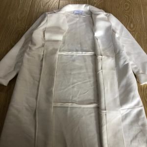 ZARA , Ladies Outwear Thin Suit White Coat Fashion And Casual