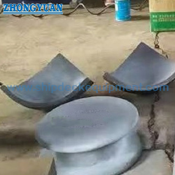 Casting Steel Barge Corner Plate ASTM A27-70-36 Marine Outfitting